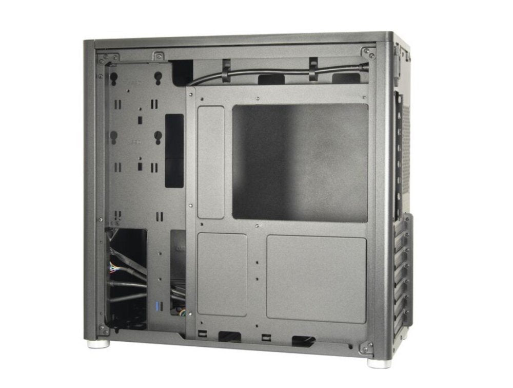 Inter-Tech X2 Duplex Pro | Midi Tower Case | Zwart - Matmuis