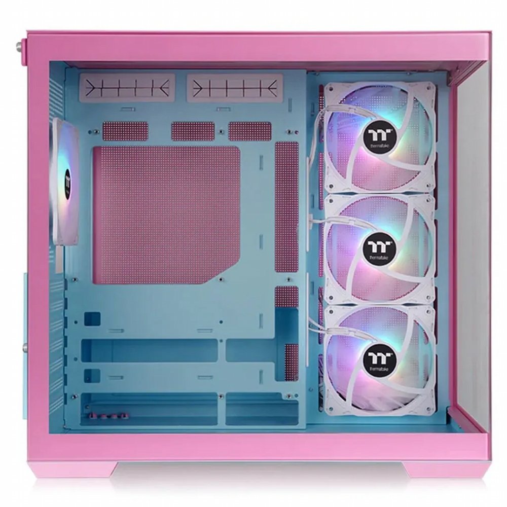 Thermaltake View 380 TG ARGB Bubble Pink | Mid Tower Case | Roze (CA-1Z2-00MAWN-00) - Matmuis