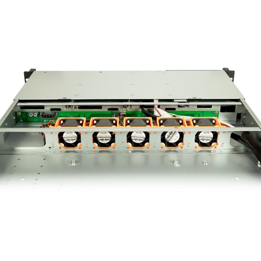 Inter-Tech IPC 1U-1404 | Server Rack Case | Zwart - Matmuis