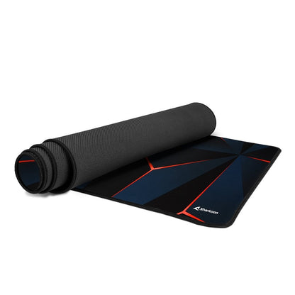 Sharkoon SKILLER SGP30 | Gaming Muismat | Zwart/Blauw/Oranje | Stoffen oppervlak