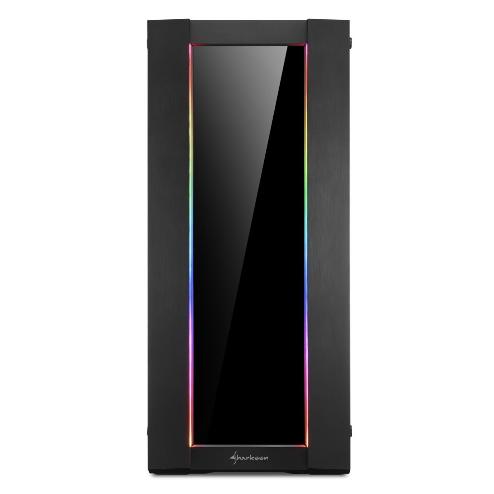 Sharkoon ELITE SHARK CA200G | Midi Tower Behuizing | Zwart - Matmuis