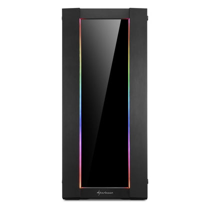 Sharkoon ELITE SHARK CA200G | Midi Tower Behuizing | Zwart - Matmuis