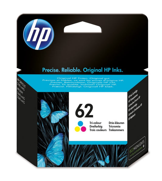 HP 62 | Originele Drie-Kleuren Inktcartridge - Matmuis - Matmuis