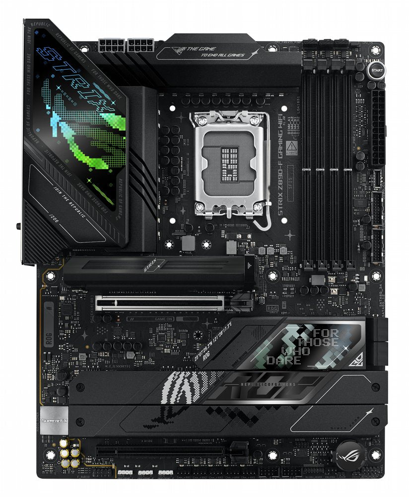 ASUS ROG STRIX Z890-F GAMING WIFI | Socket LGA 1851| Intel Z890 | 4xDDR5 | ATX | Moederbord - Matmuis - Matmuis