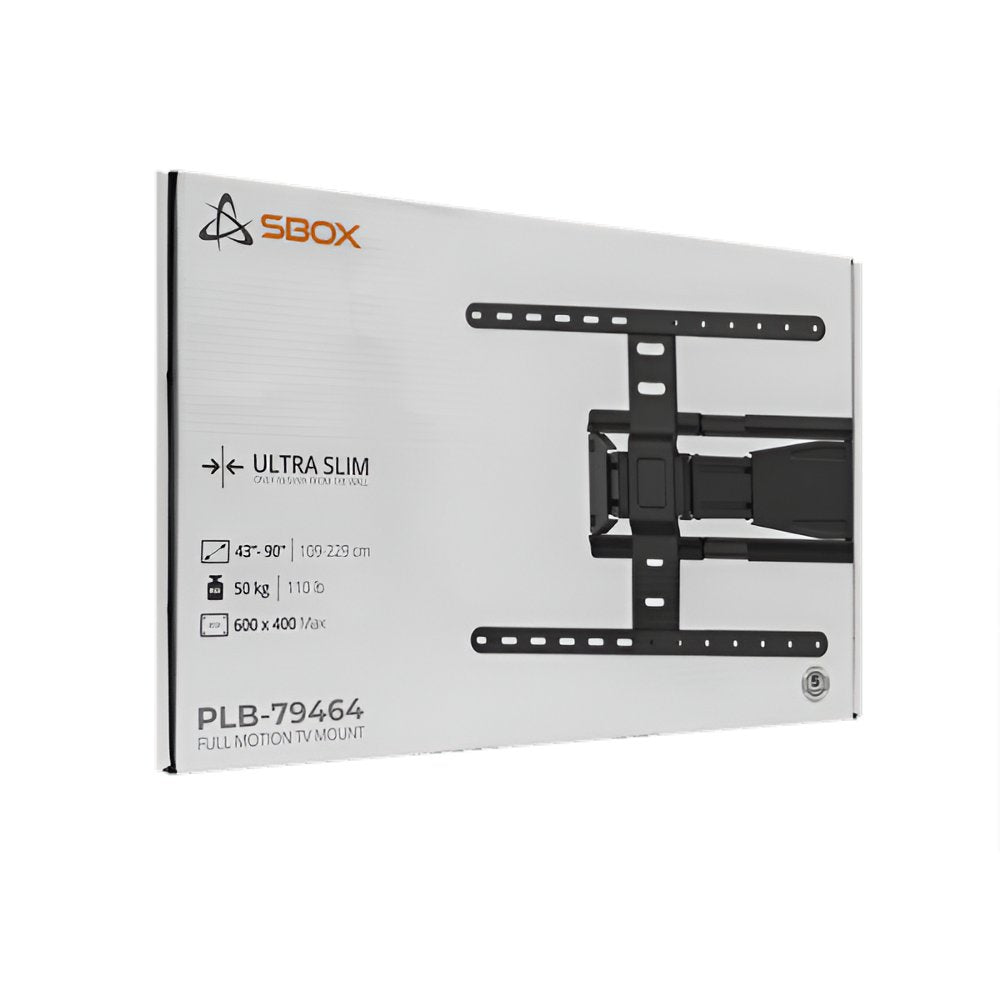 SBOX PLB-79464 | Verstelbare TV-beugel | 43-90