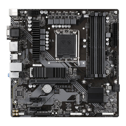 Gigabyte B760M DS3H DDR4 | Socket LGA 1700 | Intel B760 | 4xDDR4 | Micro-ATX | Moederbord - Matmuis - Matmuis