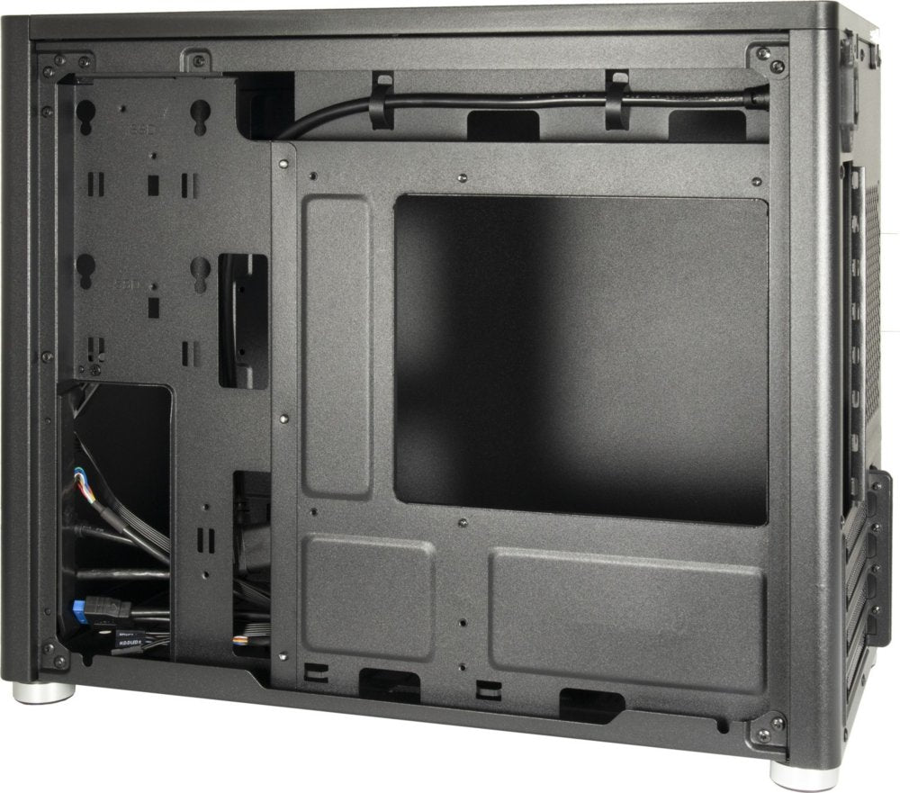 Inter-Tech X2 Duplex | Micro Tower Case | Zwart - Matmuis