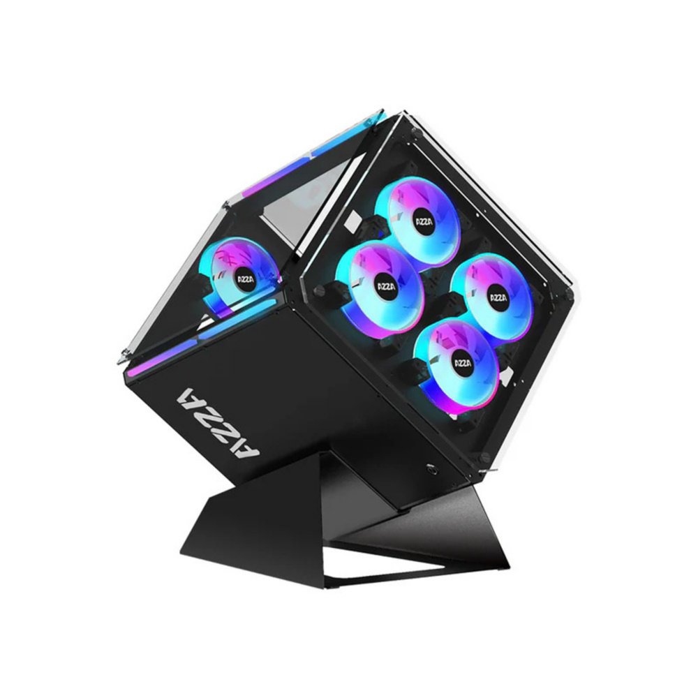 Azza Cube Case 802 | Zwart - Matmuis