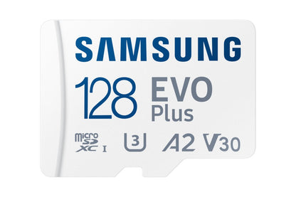 Samsung EVO Plus | MicroSDXC | 128GB | Class 10 | UHS-I U3 | Betrouwbare Opslag - Matmuis - Matmuis