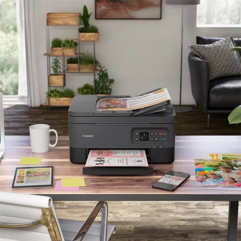 Canon PIXMA TS7450i | All-in-One Inkjetprinter | Kleur | A4 | 4800 × 1200 dpi | Wi-Fi | ADF - Matmuis - Matmuis