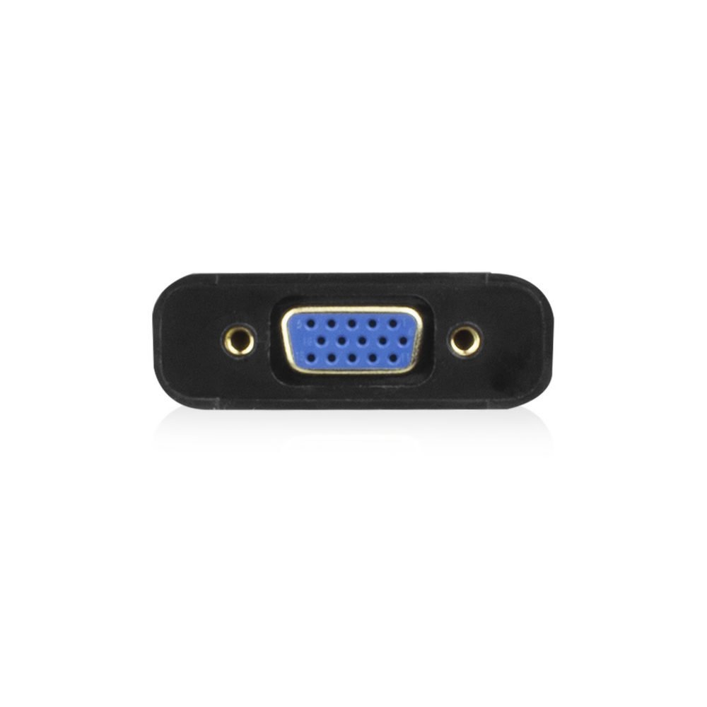 ACT AC7300 | USB-C naar VGA Adapter | 0,15 m | Zwart - Matmuis - Matmuis