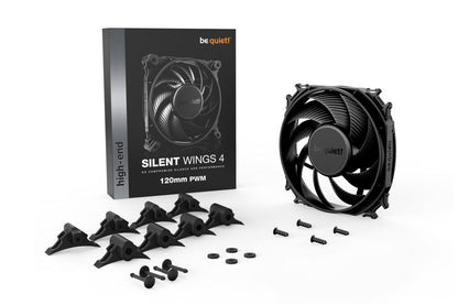 be quiet! Silent Wings 4 | 120mm PWM Case Fan | Zwart - Matmuis - Matmuis