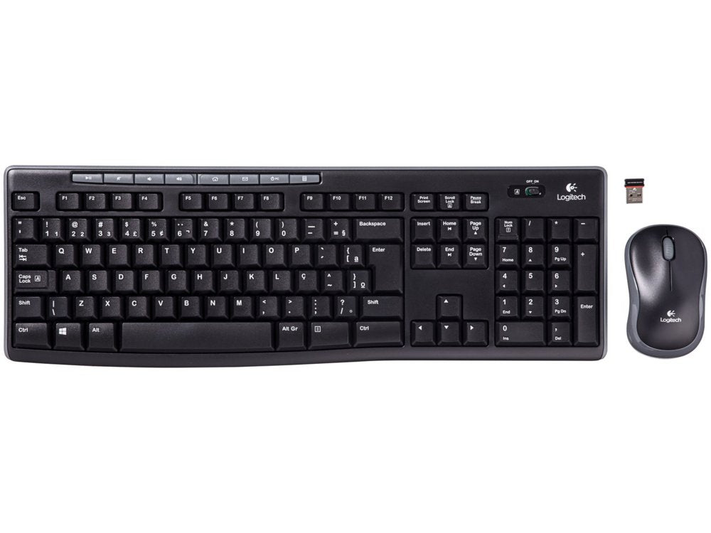 Logitech MK270 | Draadloze Muis en Toetsenbordcombo | QWERTY - Matmuis - Matmuis