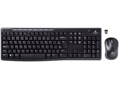 Logitech MK270 | Draadloze Muis en Toetsenbordcombo | QWERTY - Matmuis - Matmuis