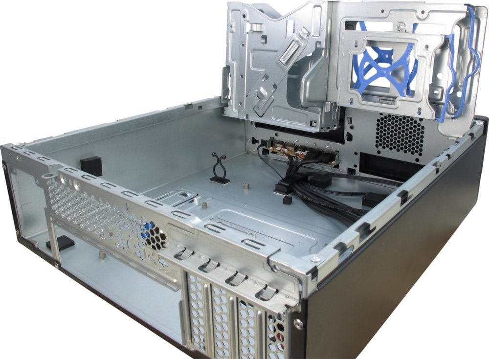 Inter-Tech IT-502 | Mini Tower Case | Zwart - Matmuis