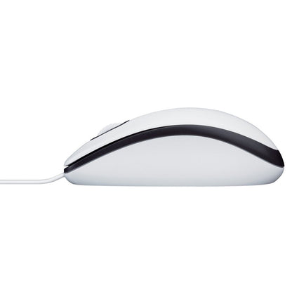 Logitech M100 | Bekabelde Muis | Links- en Rechtshandig | USB-A | 1000 DPI | Wit - Matmuis - Matmuis