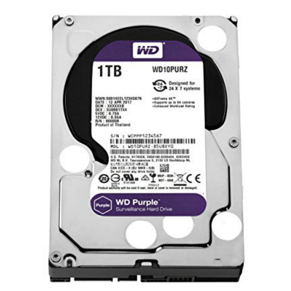 Western Digital Purple | 1000GB (1TB) 3.5