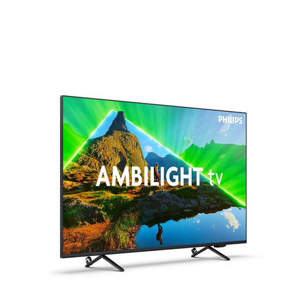 Philips 65PUS8319/12 75" | Ultra HD 4K LED Smart TV met Ambilight | Titan OS + Wifi | HDR10+ voor Haarscherpe Beelden | Sfeervolle Kijkervaring | 60Hz - Matmuis - Matmuis
