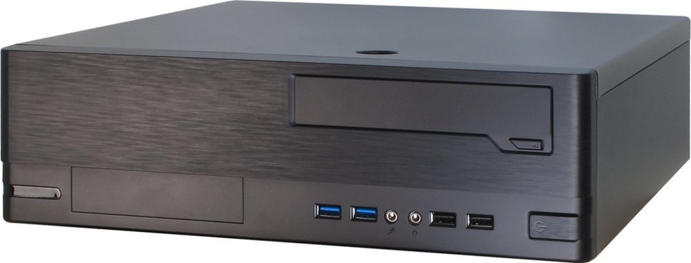 Inter-Tech IT-502 | Mini Tower Case | Zwart - Matmuis