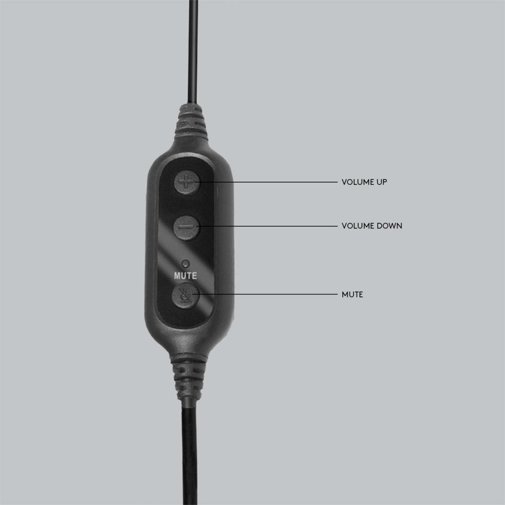 Logitech H960 | Bedrade On-ear Headset USB-A | Zwart - Matmuis - Matmuis