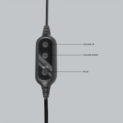 Logitech H960 | Bedrade On-ear Headset USB-A | Zwart - Matmuis - Matmuis