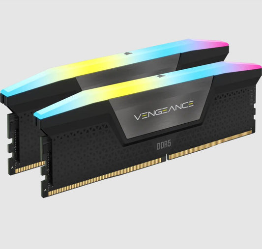 Corsair Vengeance RGB | 32GB 2x16GB DDR5 | 6000MHz | DIMM | CL40 | Geheugenmodule | RAM - Matmuis - Matmuis