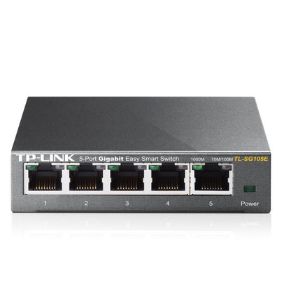 TP-Link TL-SG105E | 5-Poorts Gigabit Easy Smart Switch | Managed - Matmuis