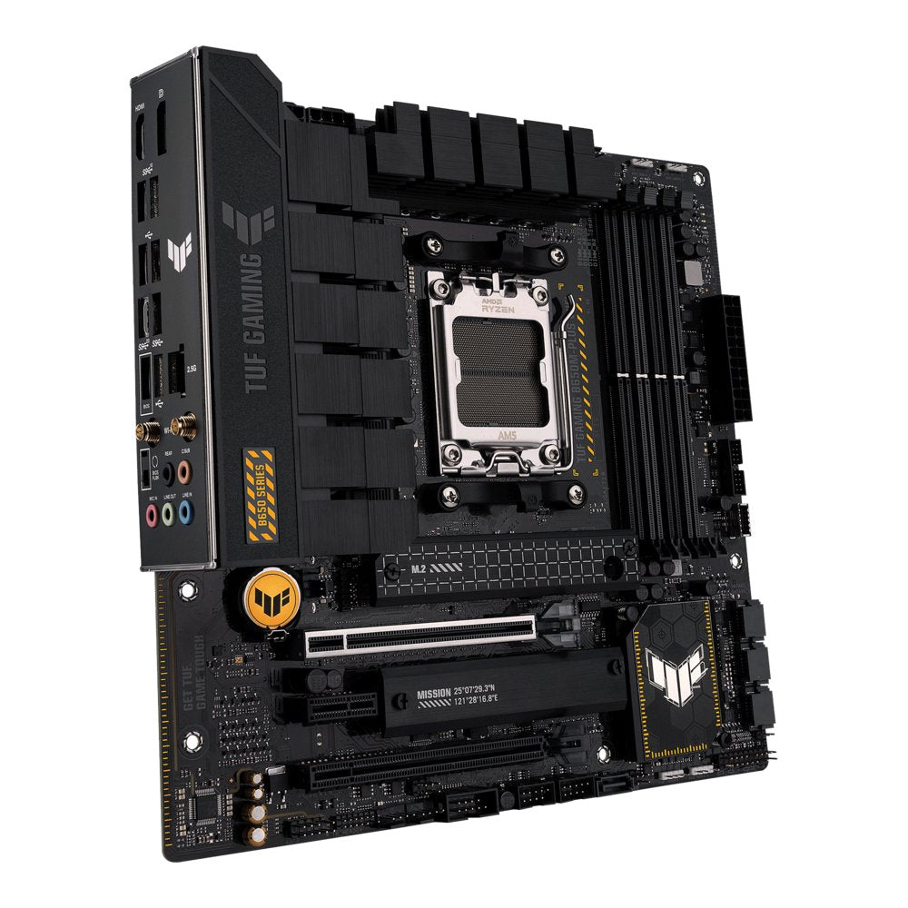 ASUS TUF GAMING B650M-PLUS WIFI | AMD B650 | Socket AM5 | Micro-ATX Moederbord - Matmuis - Matmuis