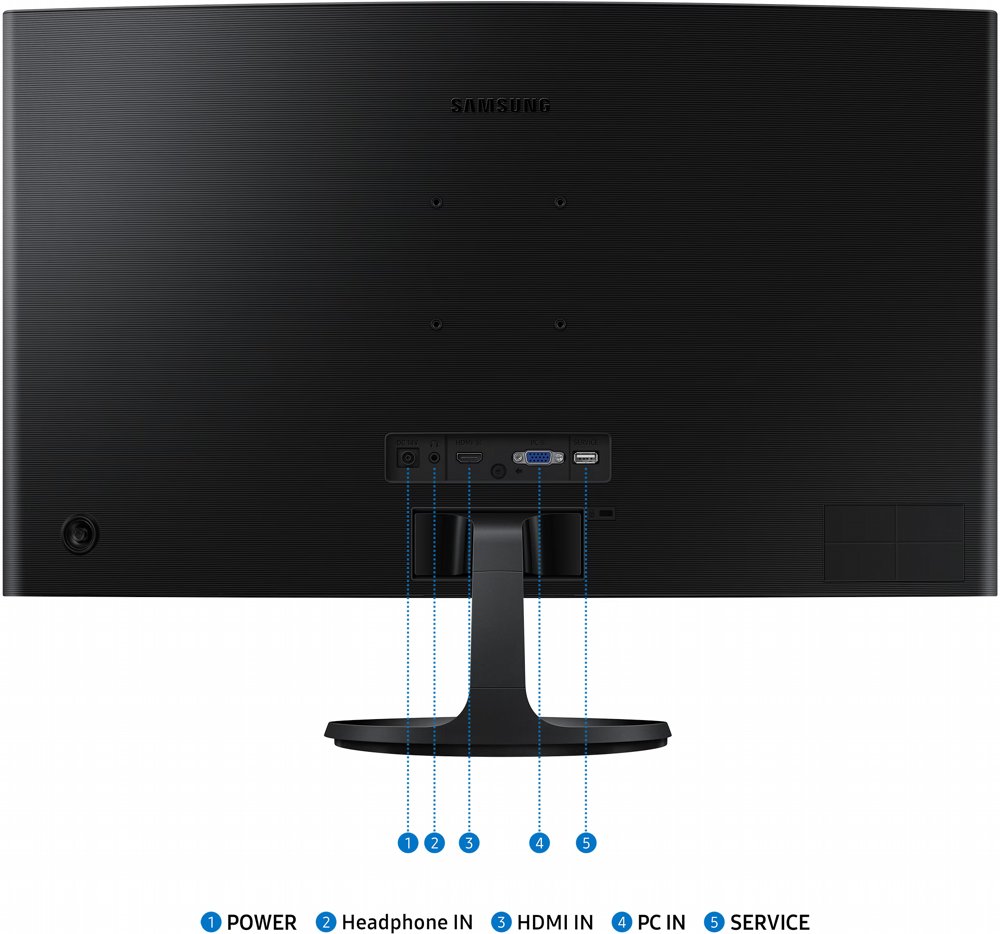 Samsung Essential S36GD 27'' | 1920x1080 VA | 100Hz | Curved | Full HD Monitor