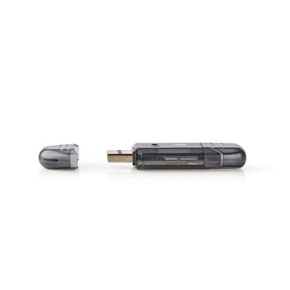 Nedis CRDRU2100BK | Geheugenkaartlezer | USB 2.0 | Zwart - Matmuis