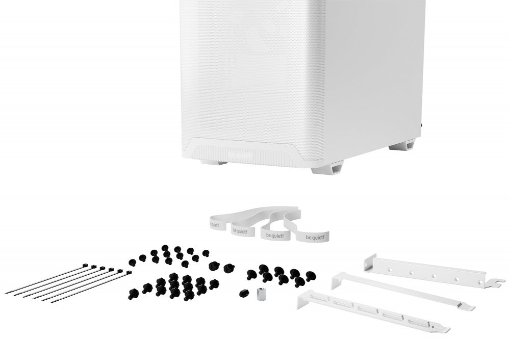 be quiet! PURE BASE 501 Airflow Window | Midi Tower Case | Wit - Matmuis