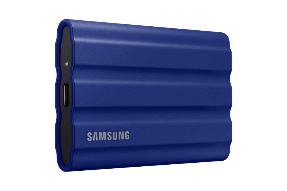 Samsung T7 Shield | Externe SSD | 2TB | USB 3.2 Gen 2 | 1.050MB/s | Blauw | Schokbestendig & Duurzaam - Matmuis - Matmuis