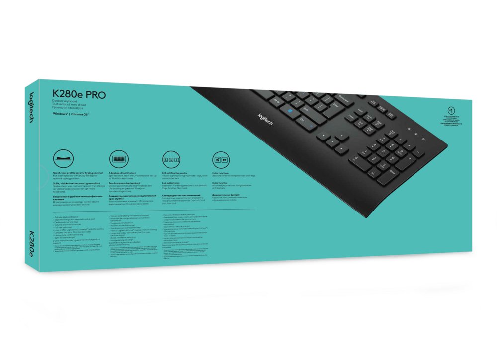 Logitech K280E OEM | Bedraad Toetsenbord | QWERTY - Matmuis - Matmuis