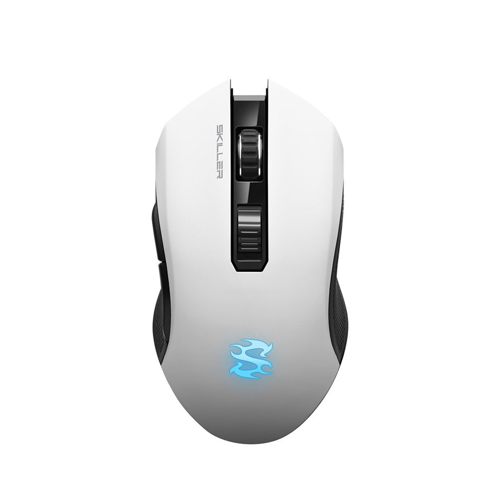 Sharkoon Skiller SGM3 | Draadloze Gaming Muis | Rechtshandig | RF + USB-A | 6000 DPI | Zwart - Matmuis - Matmuis