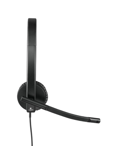 Logitech H570e | Bedrade On-ear USB-A Headset | Zwart - Matmuis - Matmuis