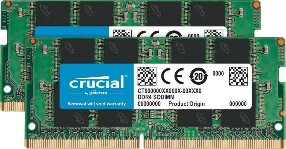 Crucial | 16GB 2x8GB DDR4 | 3200MHz | SODIMM | CL22 | Geheugenmodule | RAM - Matmuis - Matmuis