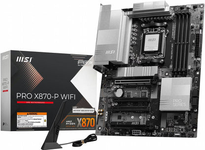 MSI PRO X870-P WIFI | Socket AM5 | AMD X870 | 4xDDR5 | ATX | Moederbord - Matmuis - Matmuis