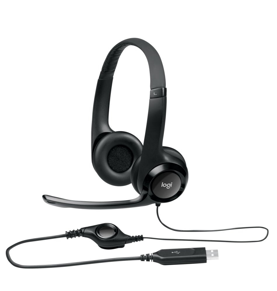 Logitech H390 | Bedrade On-ear Headset USB-A | Zwart - Matmuis - Matmuis