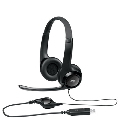 Logitech H390 | Bedrade On-ear Headset USB-A | Zwart - Matmuis - Matmuis