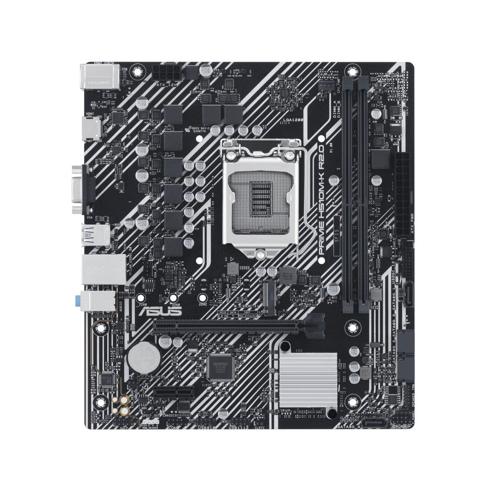 ASUS PRIME H510M-K R2.0 | Socket LGA 1200 | Intel H470 | 4xDDR4 | Micro-ATX | Moederbord - Matmuis - Matmuis