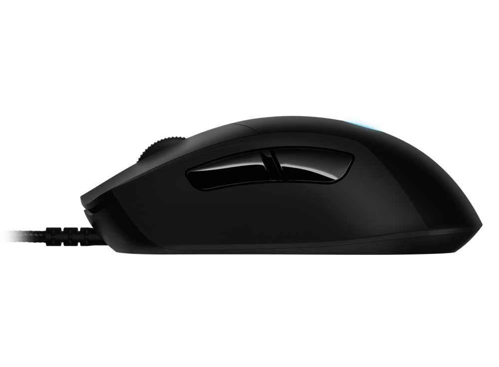 Logitech G403 HERO | Gaming Muis | Rechtshandig | USB-A (bekabeld) | 25.600 DPI | Zwart - Matmuis - Matmuis
