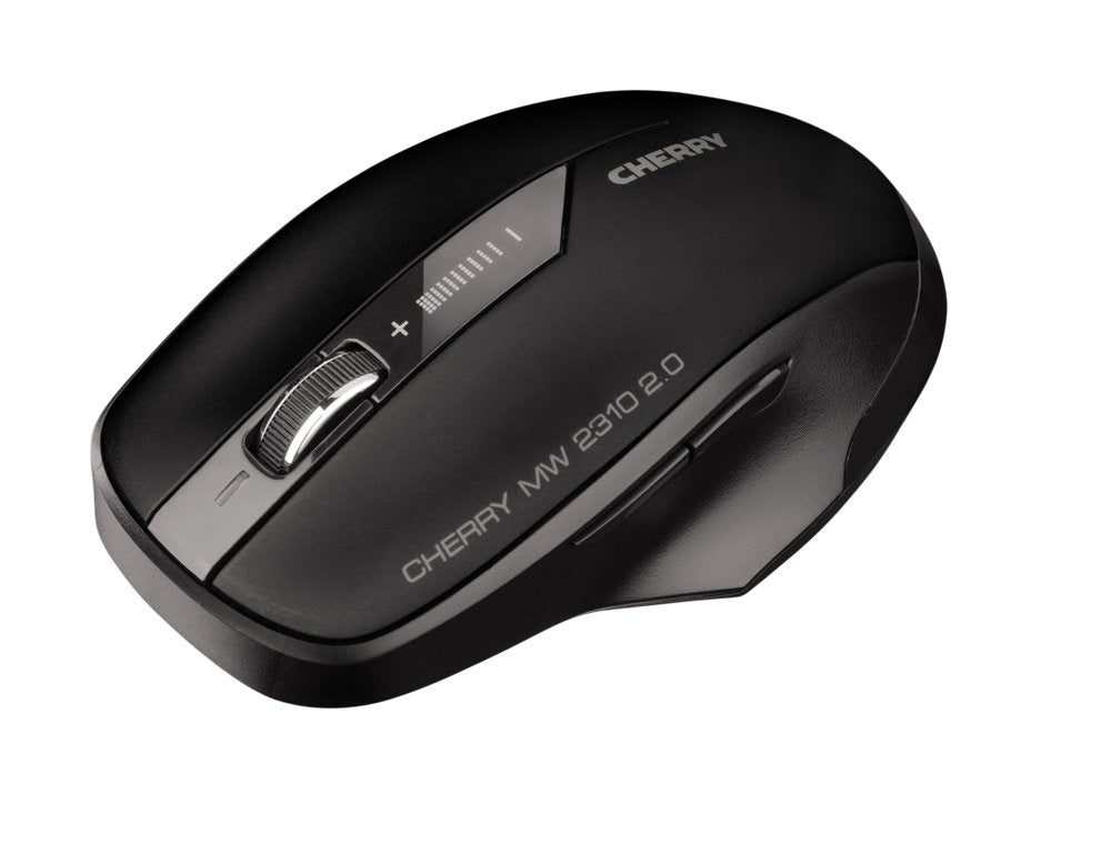 Cherry MW 2310 2.0 | Draadloze Muis | Links- en Rechtshandig | RF | 2400 DPI | Zwart - Matmuis - Matmuis