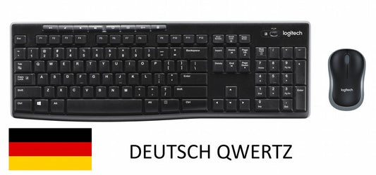 QWERTZ | Logitech MK270 | Draadloze Muis en Toetsenbordcombo | QWERTZ - Matmuis - Matmuis