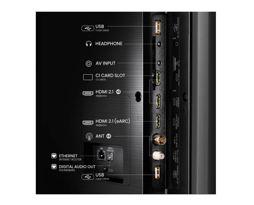 Hisense 50A79NQ | 50'' Ultra HD 4K | QLED Smart TV | VIDAA | Local Dimming | HDR10+ | 60Hz - Matmuis - Matmuis