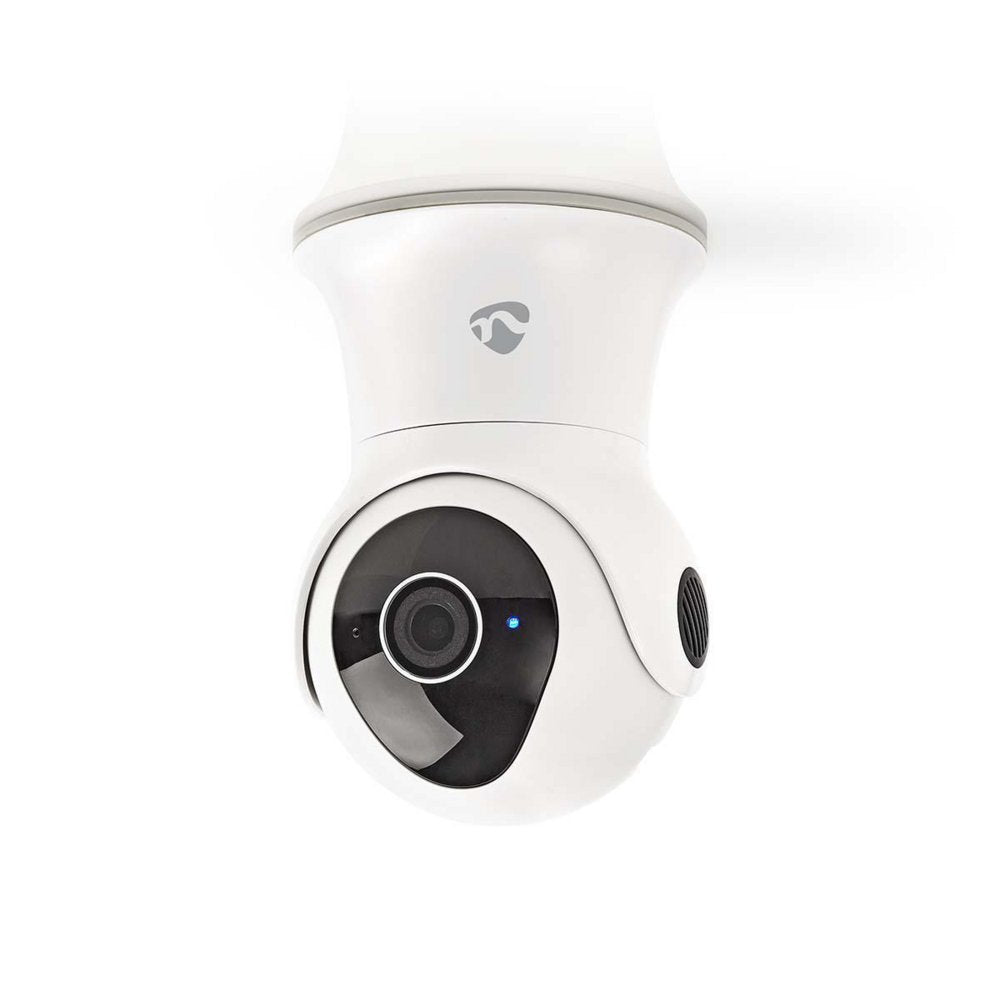 Nedis WIFICO20CWT | Wi-Fi Smart IP-buitencamera | Full HD 1080p | PTZ | Nachtzicht 15 m | Tweeweg-audio | IP65 | Wit - Matmuis