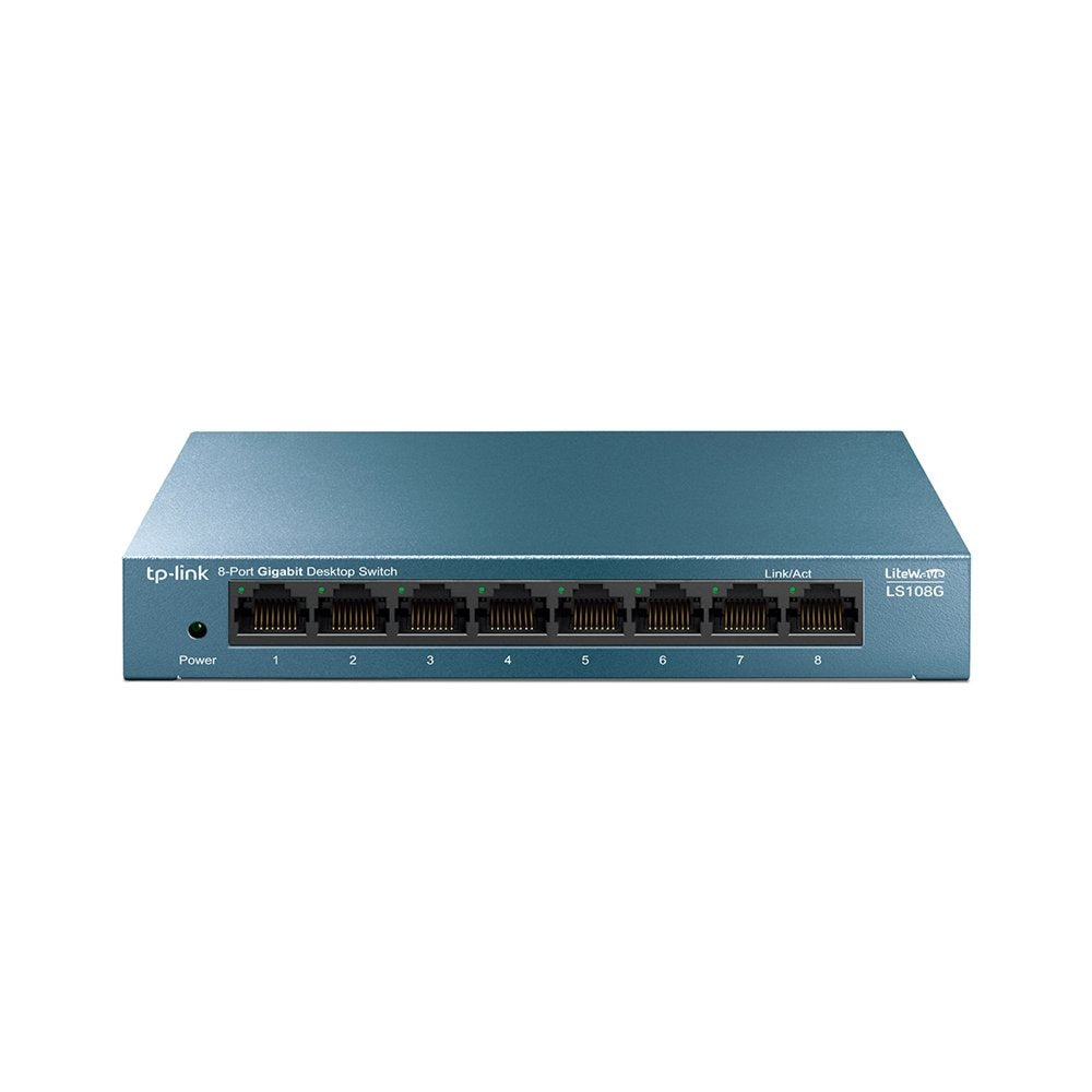 TP-Link LS108G | Unmanaged Switch | 8 Poorten | Gigabit Ethernet (10/100/1000 Mbps) | Desktop - Matmuis