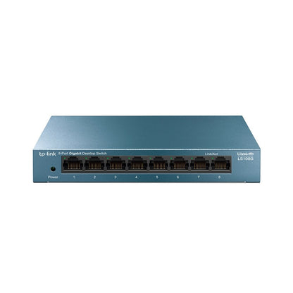 TP-Link LS108G | Unmanaged Switch | 8 Poorten | Gigabit Ethernet (10/100/1000 Mbps) | Desktop - Matmuis