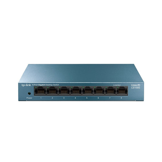 TP-Link LS108G | Unmanaged Switch | 8 Poorten | Gigabit Ethernet (10/100/1000 Mbps) | Desktop - Matmuis