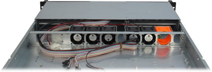 Inter-Tech IPC 1U-10255 | Server Rack Case | Zwart - Matmuis