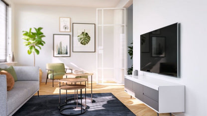 Vogel's Comfort TVM3605 | Vaste TV-beugel | 40-100" | max 75kg | VESA 600x400 - Matmuis